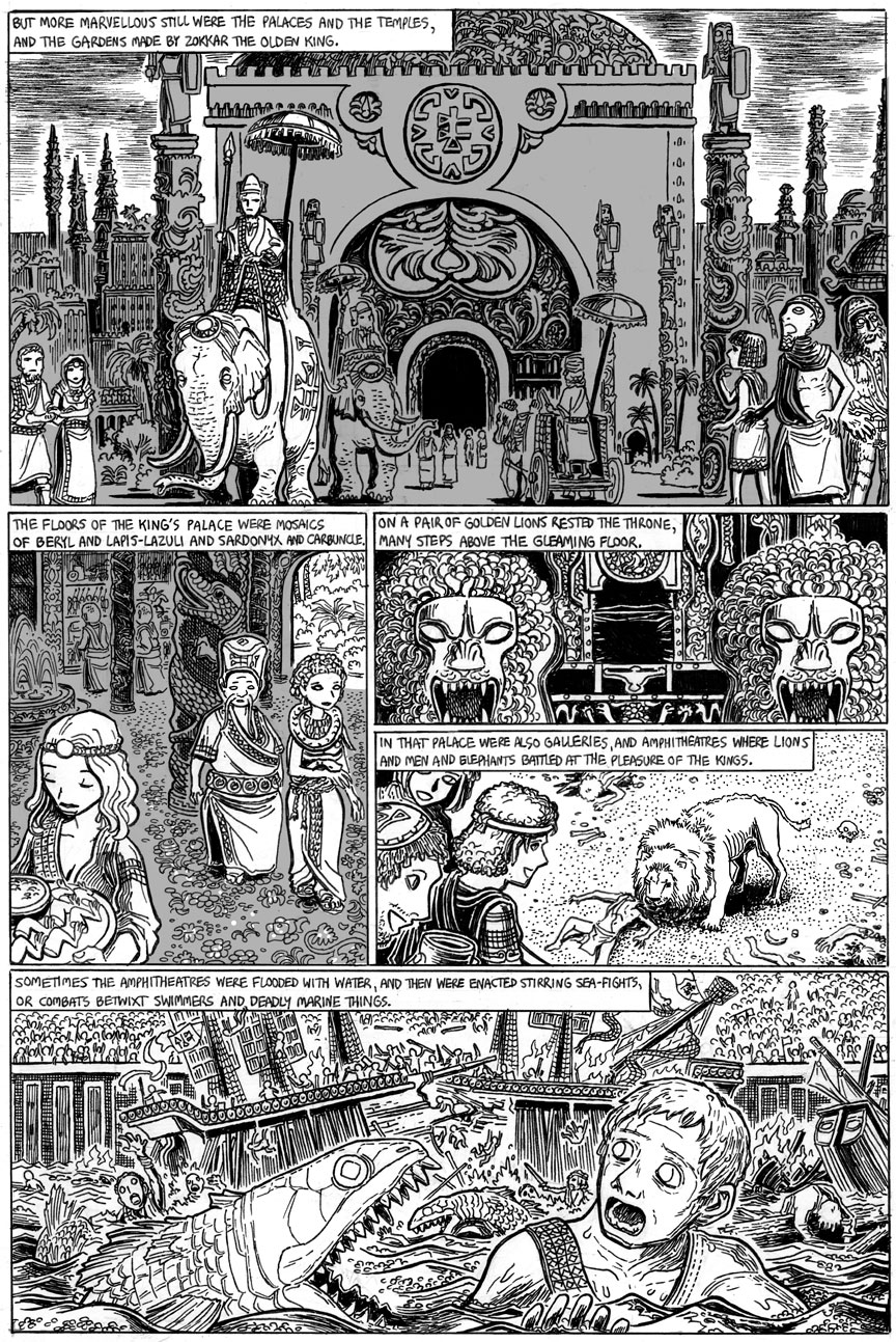 The Doom That Came to Sarnath, Page 8