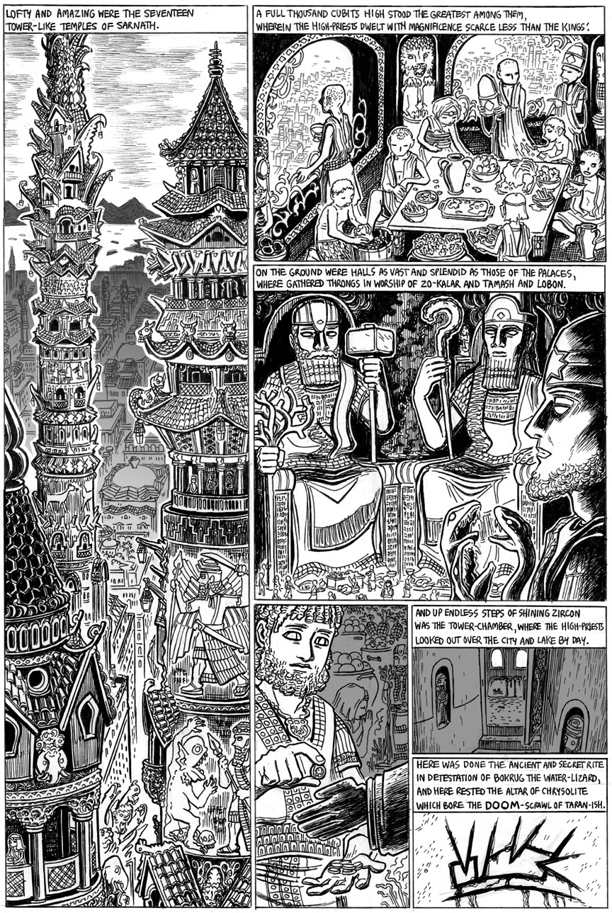 The Doom That Came to Sarnath, Page 9