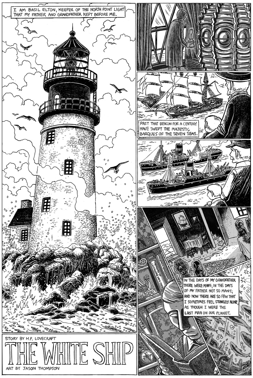 The White Ship, Page 1