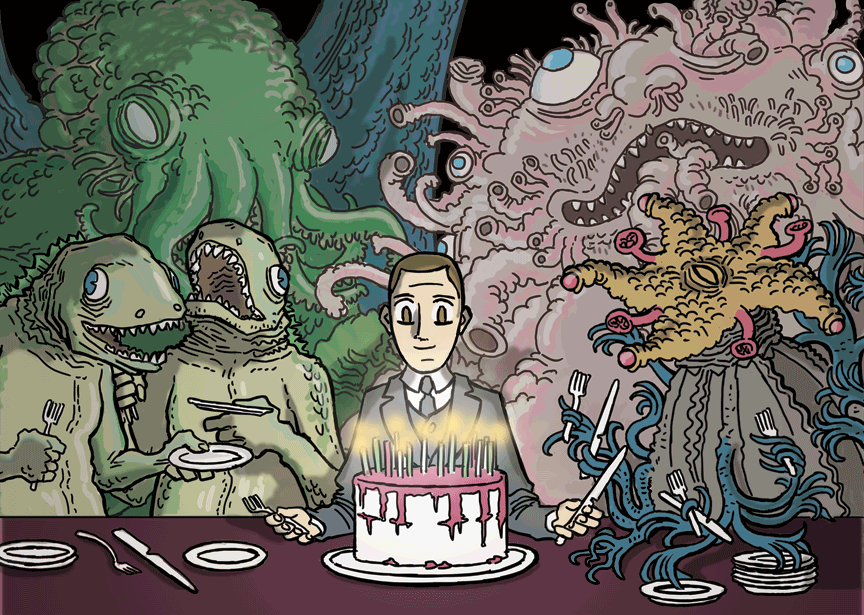 HP Lovecraft’s 122nd Birthday Show in Seattle