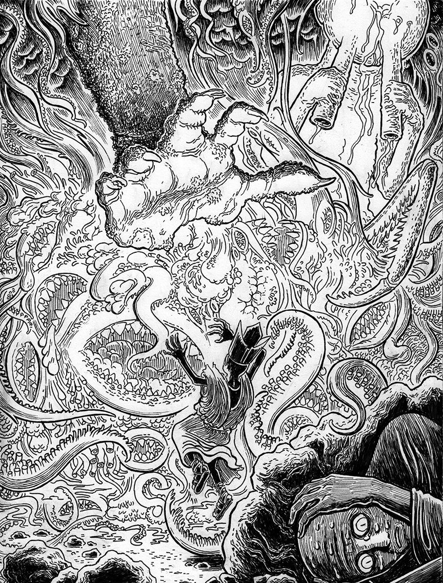 Lovecraftian Sketch: The Other Gods